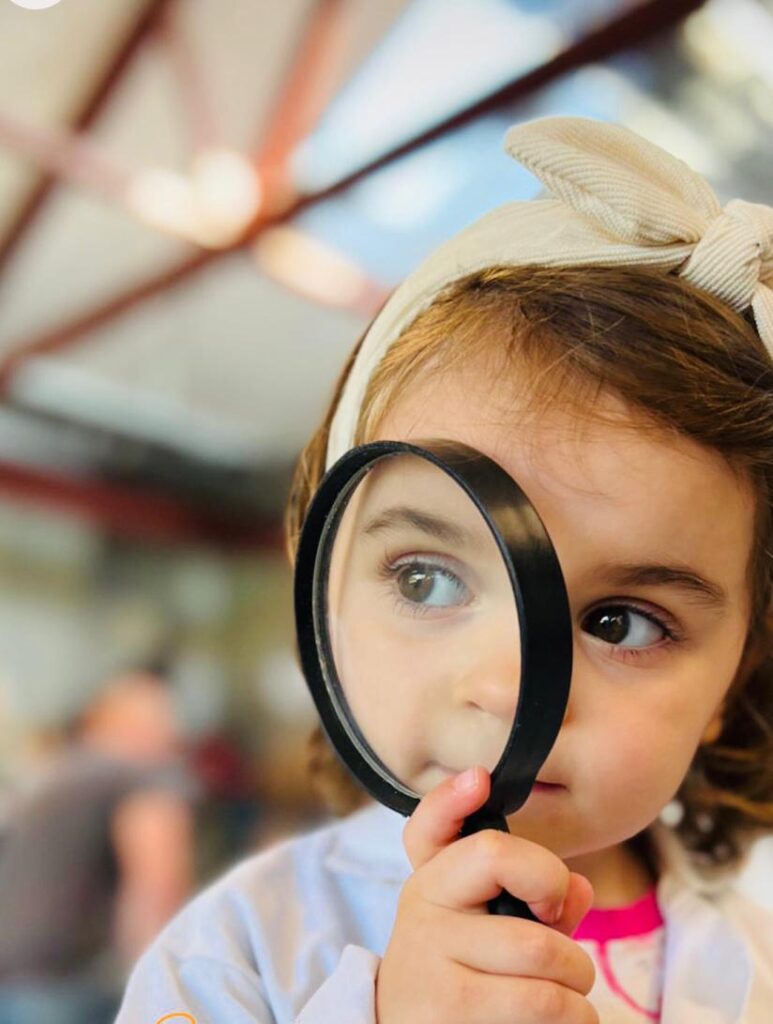 Inquisitive Spark Lab Cymru student